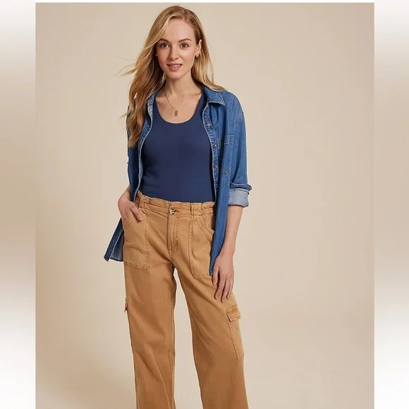 🌙 B140- Maurices 24/7 U Line Tank Top - Picture 3 of 3